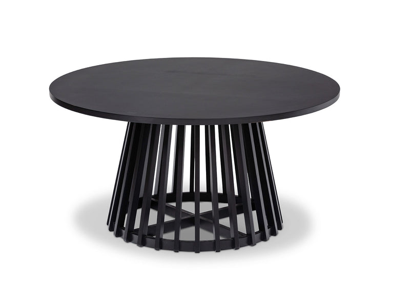 TORENTO 1500 ROUND DINING TABLE BLACK