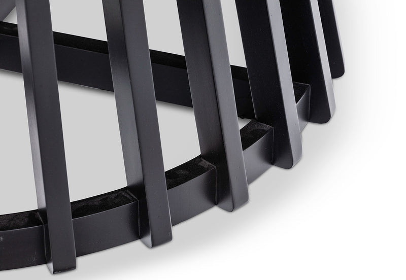 TORENTO 1500 ROUND DINING TABLE BLACK