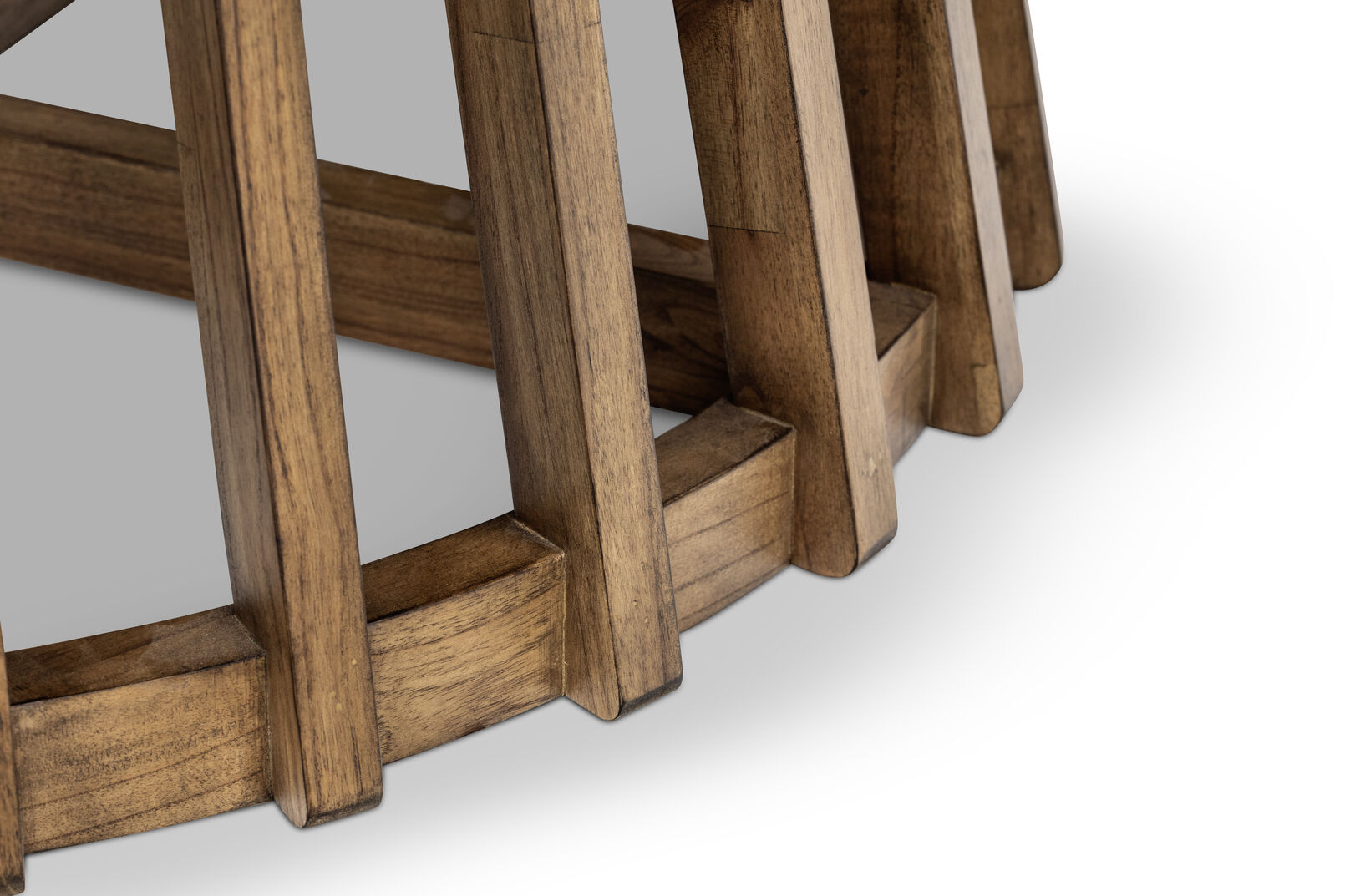 TORENTO 1500 ROUND DINING TABLE WALNUT