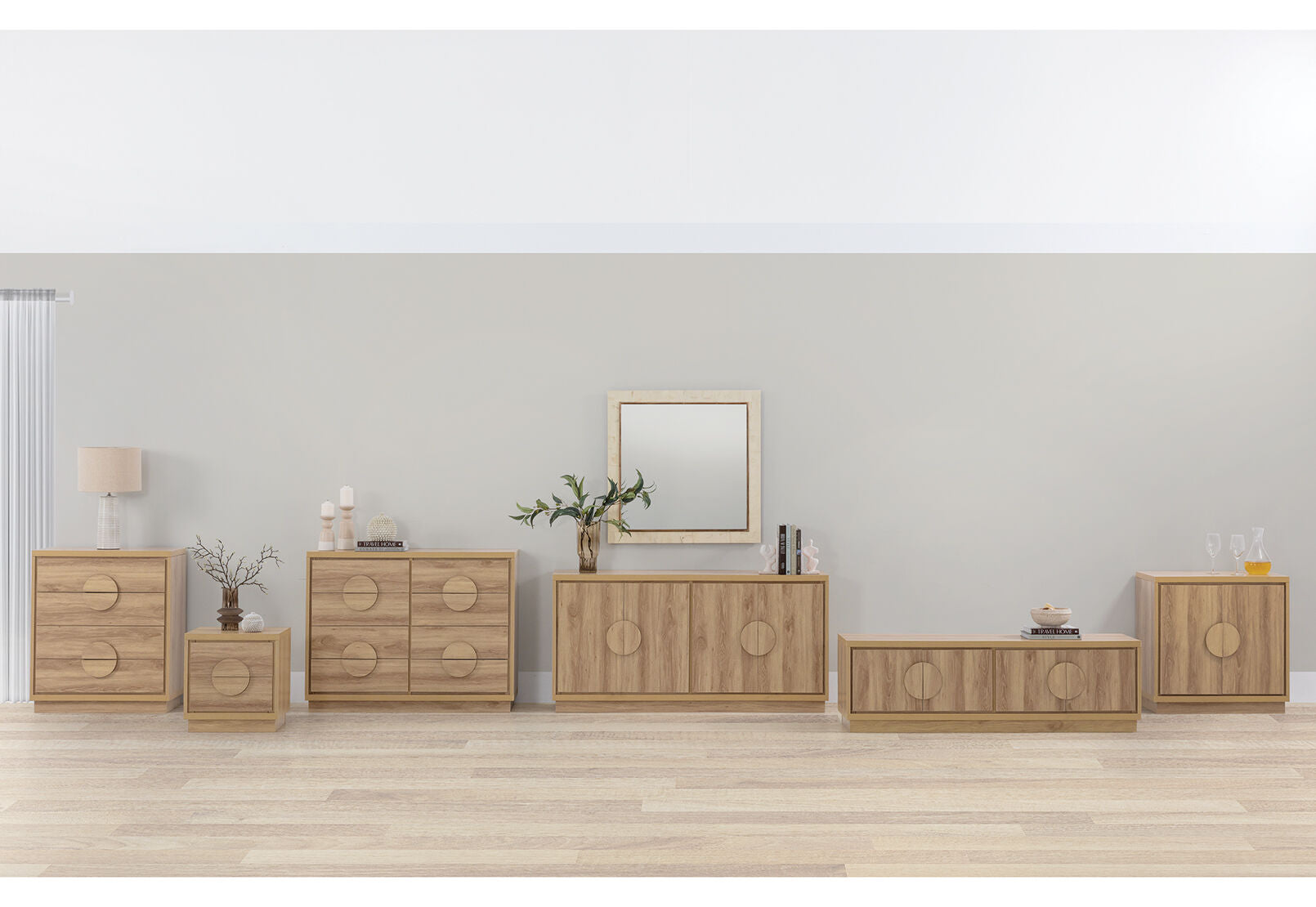 BERNAL TALL CHEST NATURAL