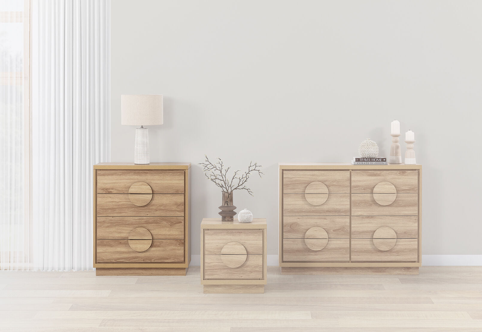 BERNAL TALL CHEST NATURAL