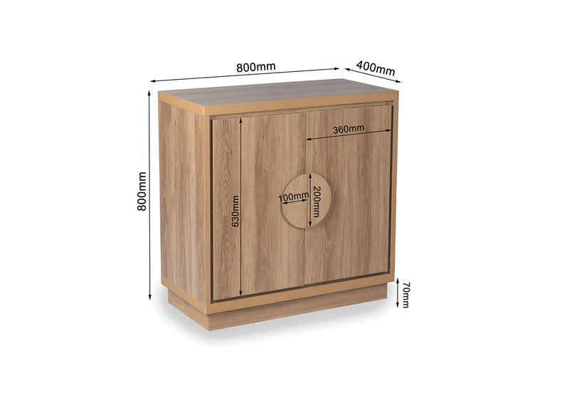 BERNAL WINE CABINET NATURAL