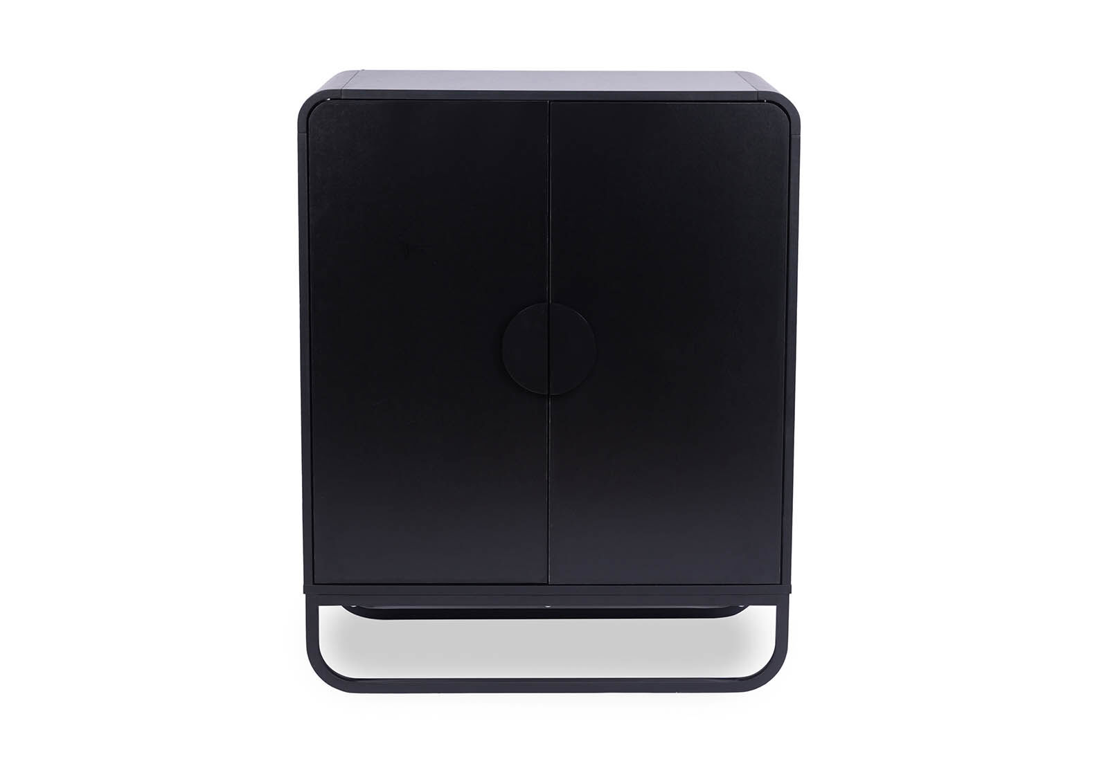 HUGHES WINE CABINET BLACK