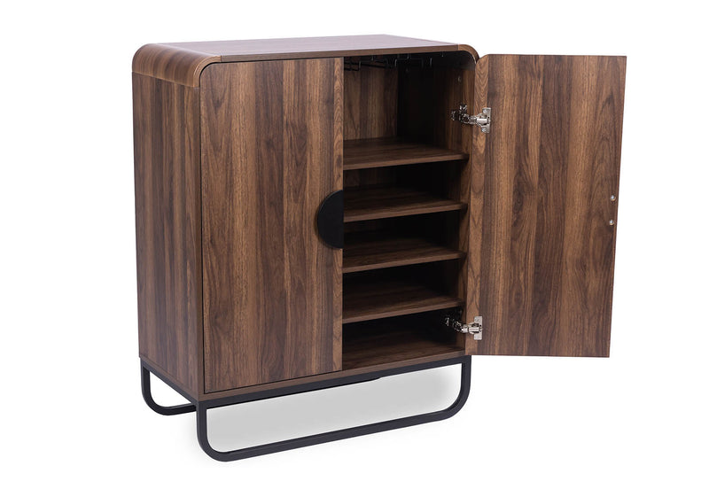 HUGHES WINE CABINET WALNUT