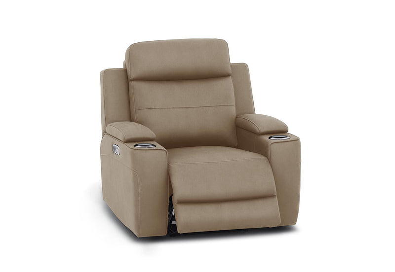 ALEXIOS ELECTRIC RECLINER STONE
