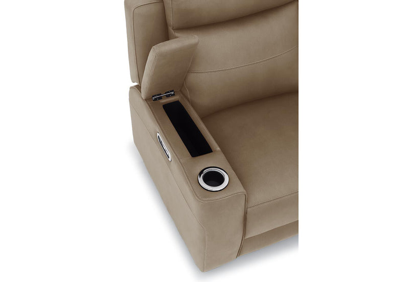 ALEXIOS ELECTRIC RECLINER STONE