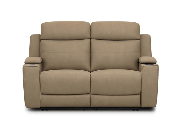 ALEXIOS 2 SEATER WITH ELECTRIC RECLINER STONE