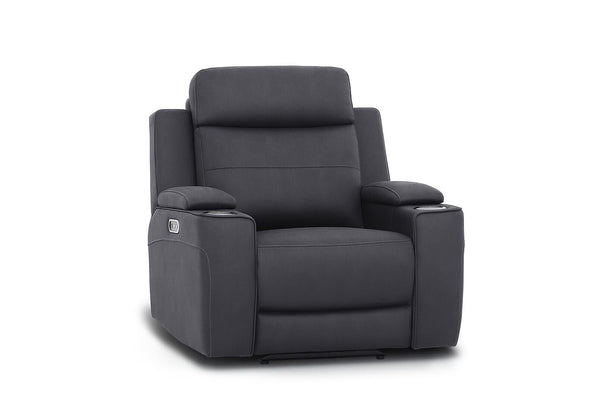 ALEXIOS ELECTRIC RECLINER CHARCOAL