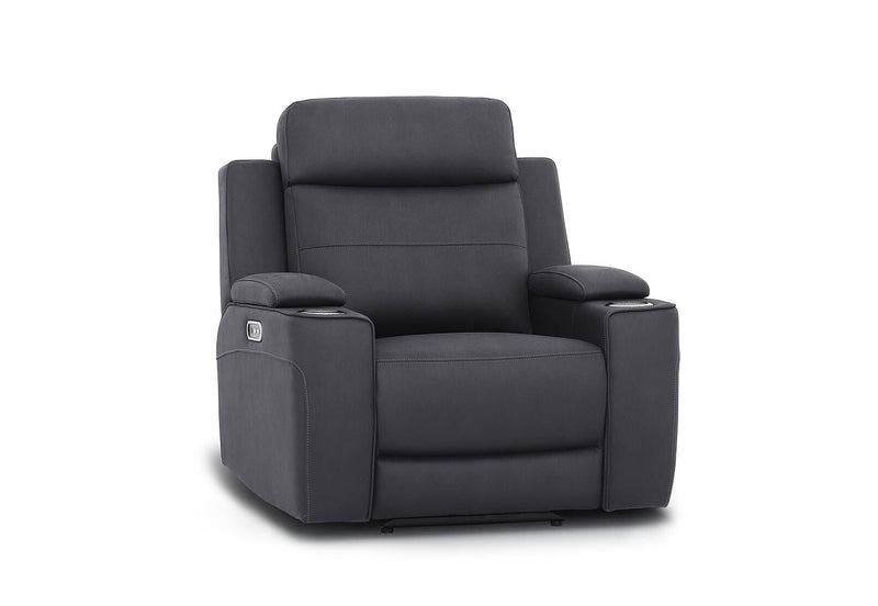 ALEXIOS ELECTRIC RECLINER CHARCOAL