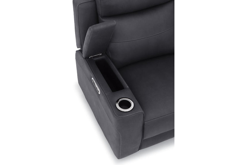 ALEXIOS ELECTRIC RECLINER CHARCOAL