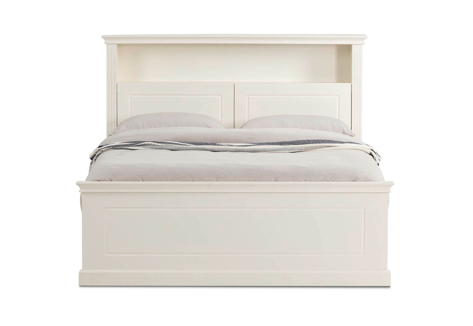 KULA QUEEN BED WHITE