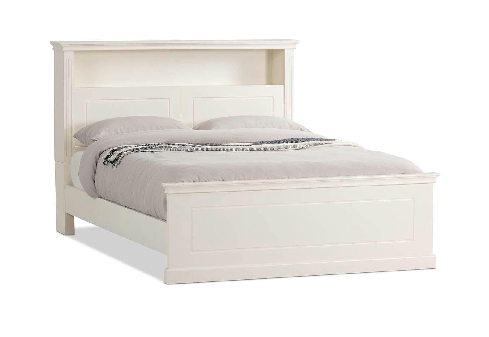 KULA QUEEN BED WHITE