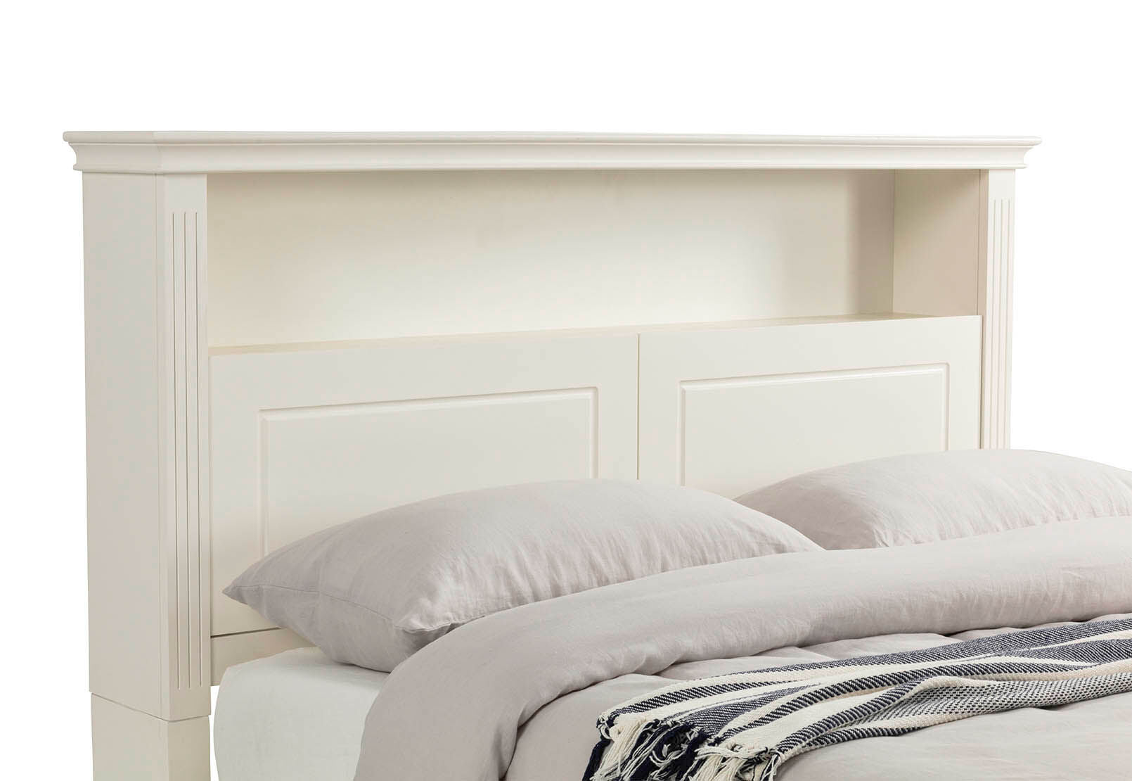 KULA QUEEN BED WHITE