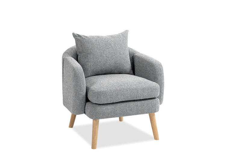 GALICIA ACCENT CHAIR DARK GREY