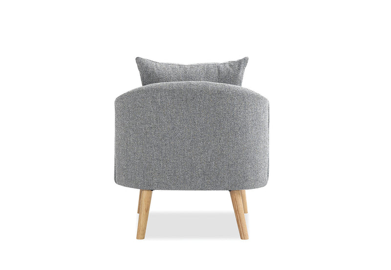 GALICIA ACCENT CHAIR DARK GREY