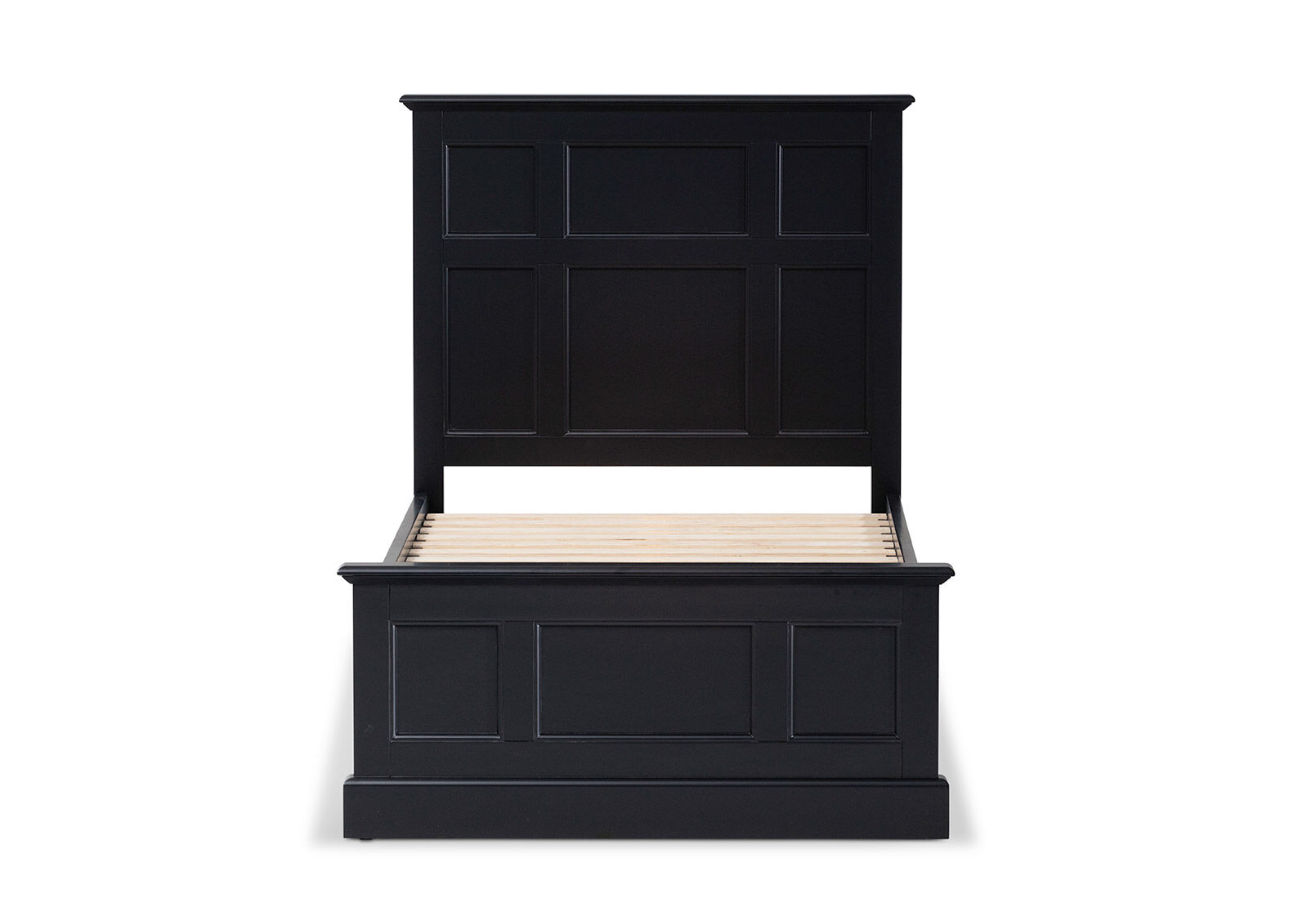 CHRYSTELLE KING SINGLE BED BLACK