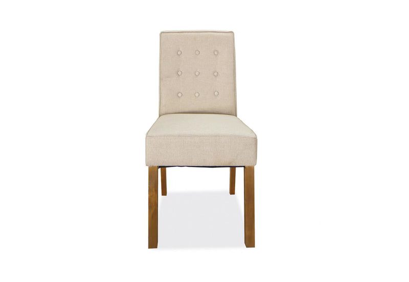 CABRERA SET OF 2 DINING CHAIRS 	BEIGE