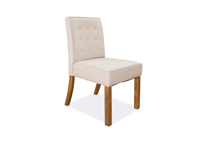 CABRERA SET OF 2 DINING CHAIRS 	BEIGE