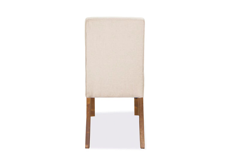 CABRERA SET OF 2 DINING CHAIRS 	BEIGE