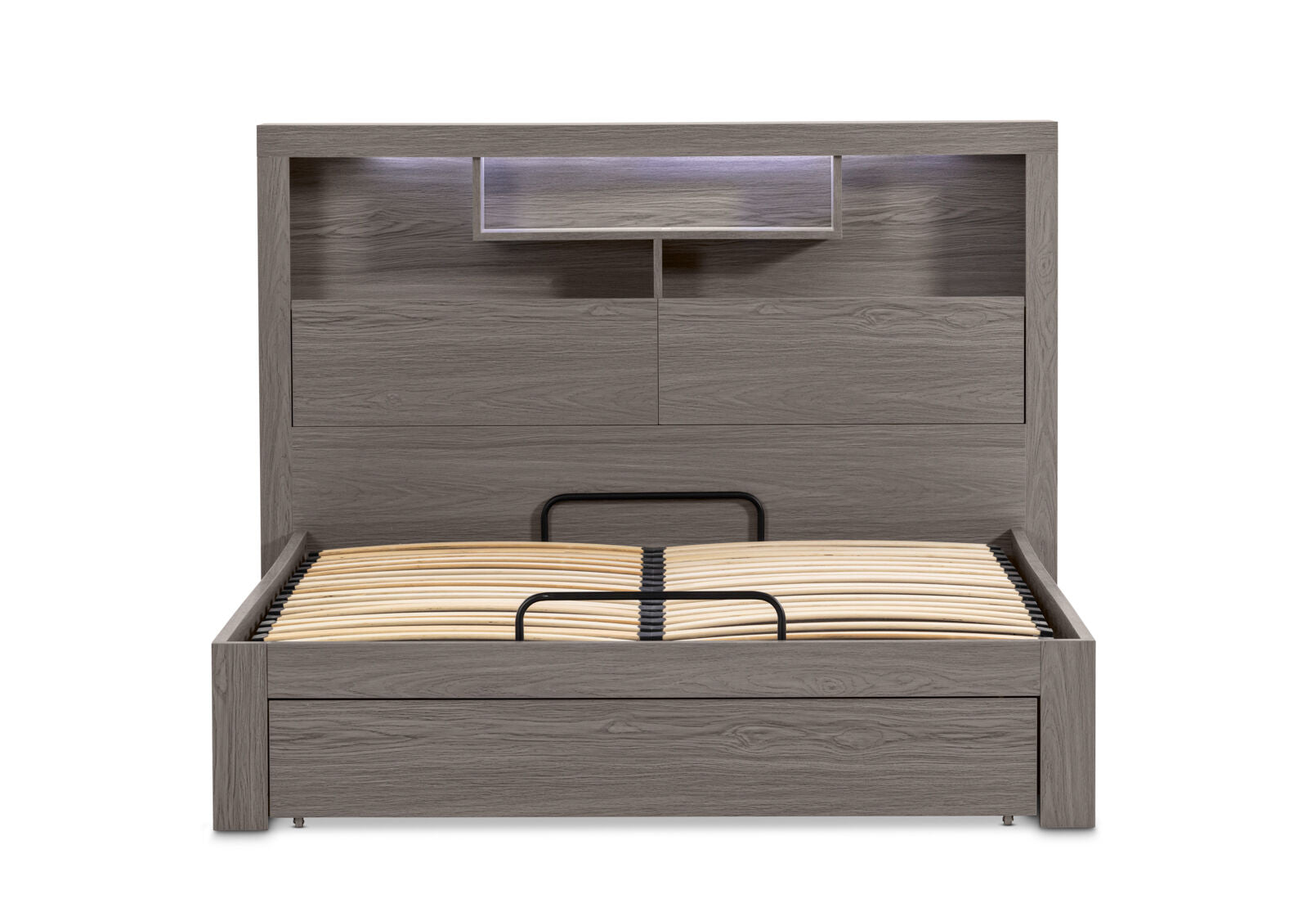 GEOVANA QUEEN LIFT BED GREY