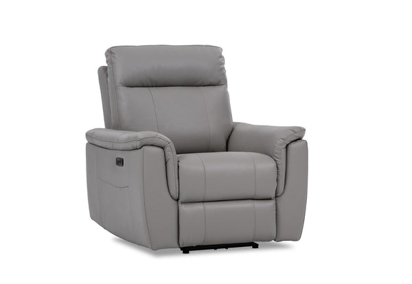 JAKOB ELECTRIC RECLINER LIGHT GREY