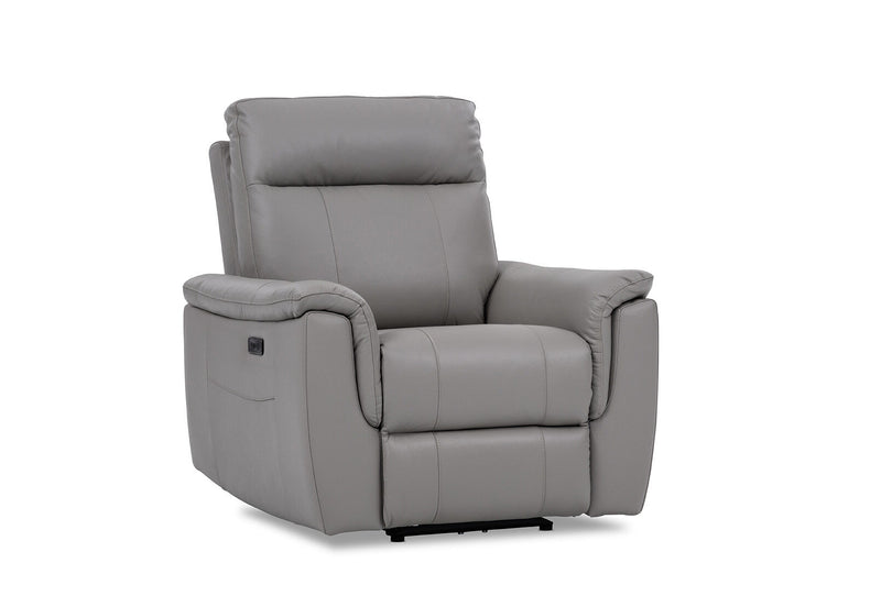 JAKOB ELECTRIC RECLINER LIGHT GREY