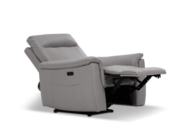 JAKOB ELECTRIC RECLINER LIGHT GREY