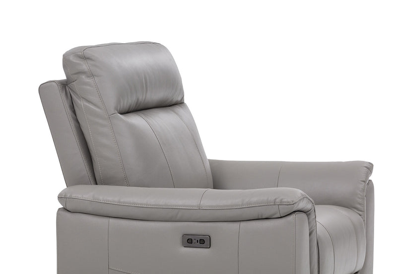 JAKOB ELECTRIC RECLINER LIGHT GREY