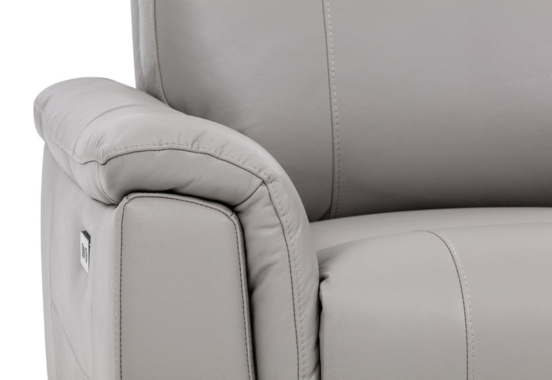 JAKOB ELECTRIC RECLINER LIGHT GREY