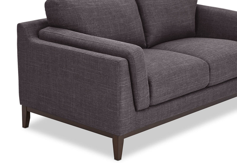 LAURIE 2 seater DARK GREY
