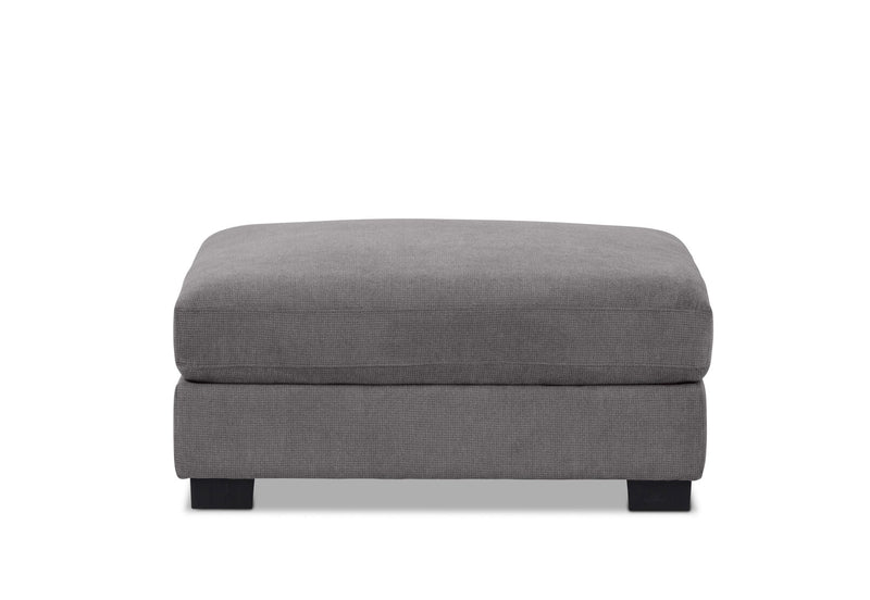 SANDS 5 PIECE CORNER SUITE. DARK GREY