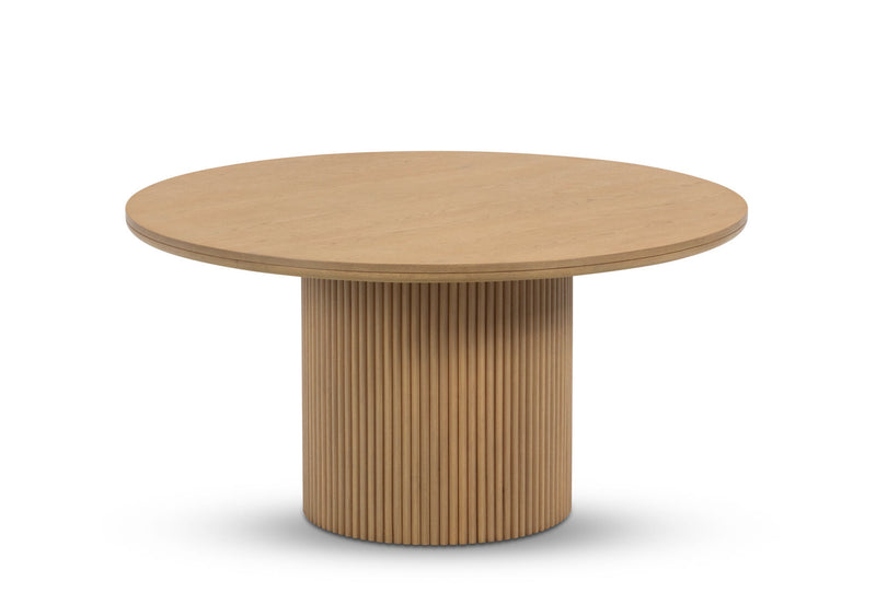 MIRAN ROUND DINING TABLE NATURAL