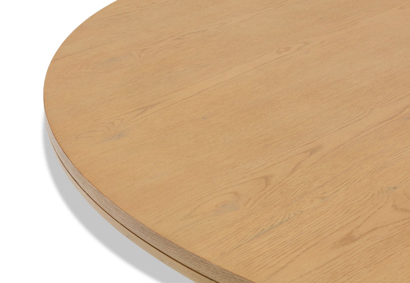 MIRAN ROUND DINING TABLE NATURAL