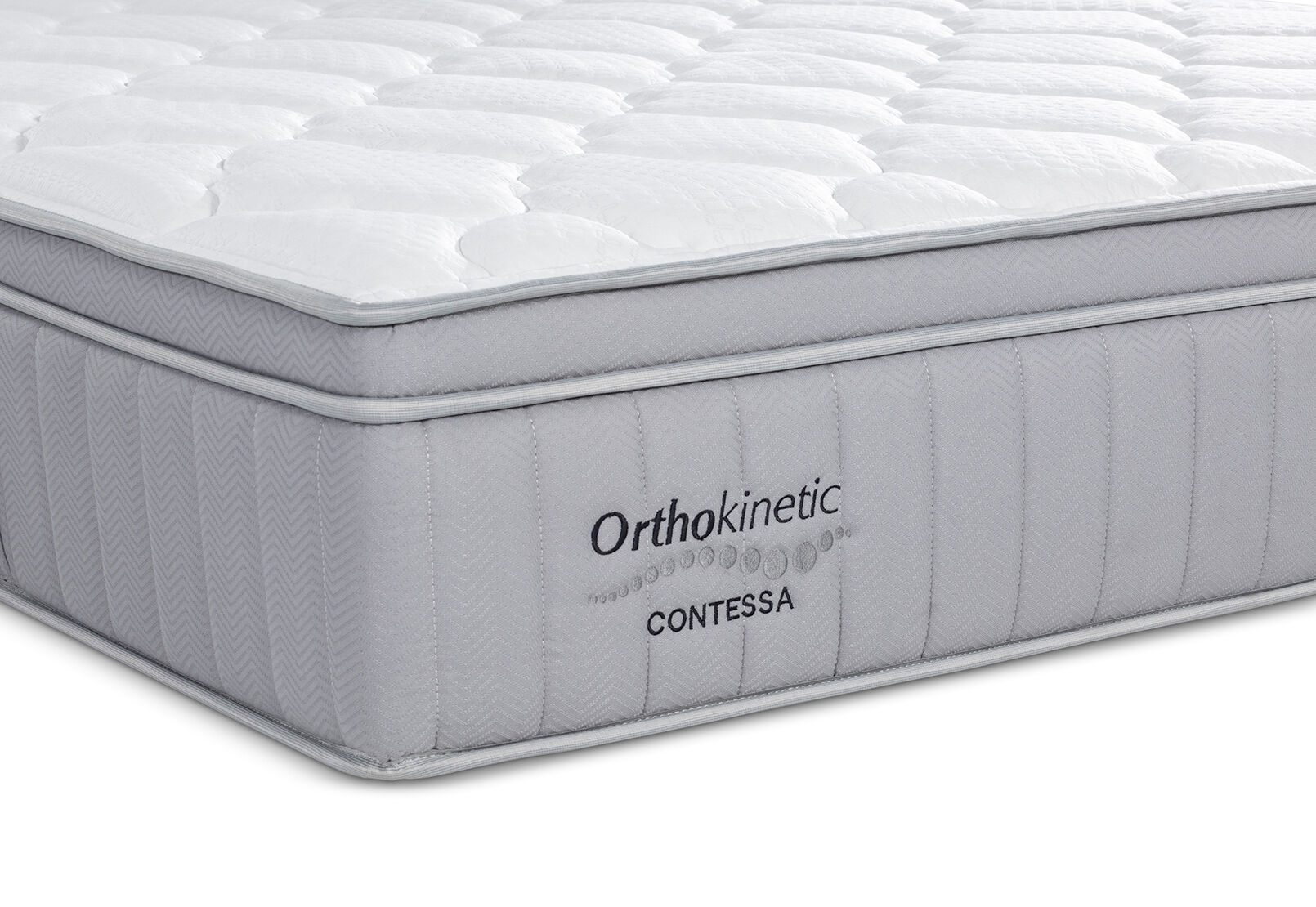 ORTHOKINETIC CONTESSA SUPPORT SINGLE MATTRESS (MTO) SILVER