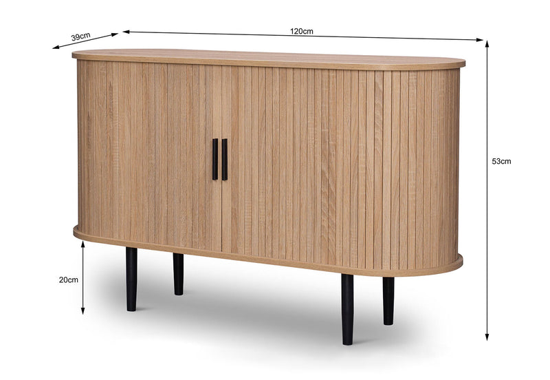 TANNER 2 DOOR NATURAL BUFFET NATURAL