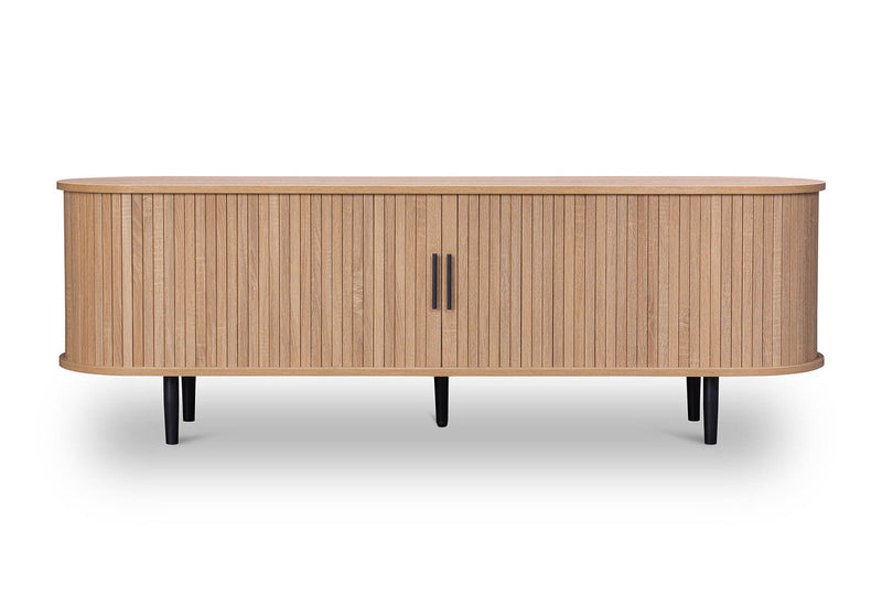 TANNER 2 DOOR NATURAL ENTERTAINMENT UNIT NATURAL