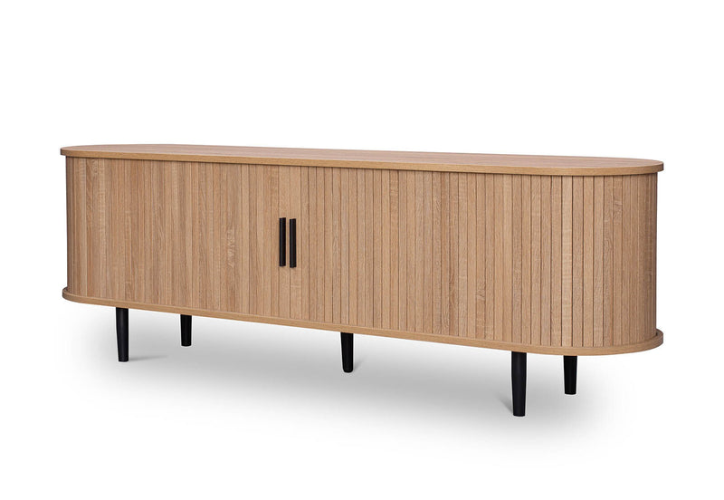 TANNER 2 DOOR NATURAL ENTERTAINMENT UNIT NATURAL