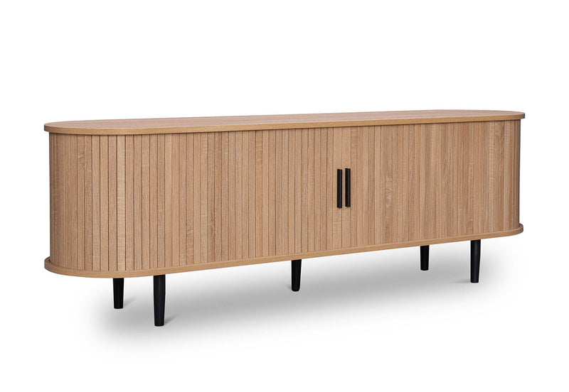 TANNER 2 DOOR NATURAL ENTERTAINMENT UNIT NATURAL