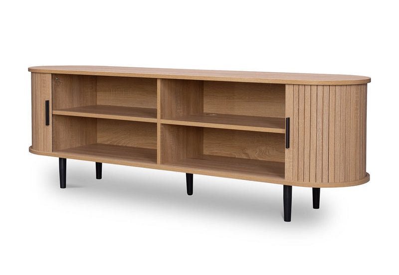 TANNER 2 DOOR NATURAL ENTERTAINMENT UNIT NATURAL