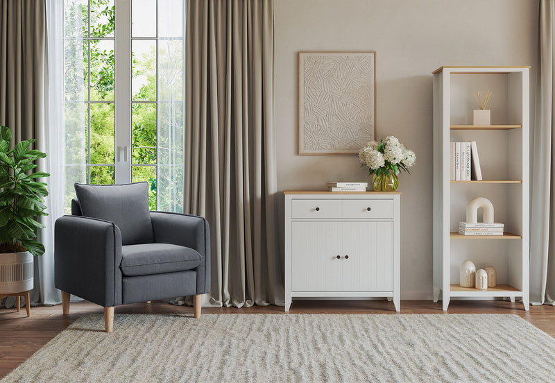 BEATRIX ACCENT CHAIR GREY