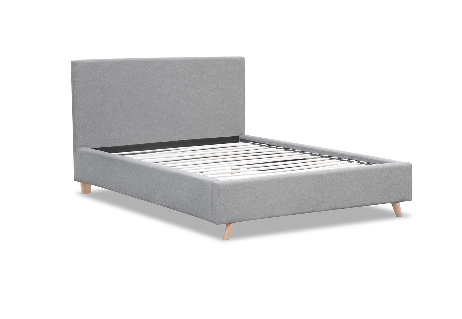 CORREA DOUBLE BED GREY