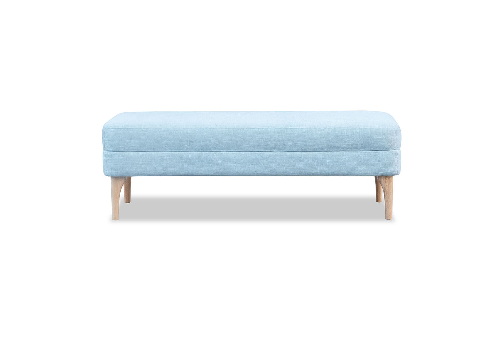 CANTU OTTOMAN BENCH LIGHT BLUE