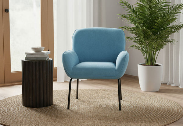 BUCKLEY ACCENT CHAIR BLUE