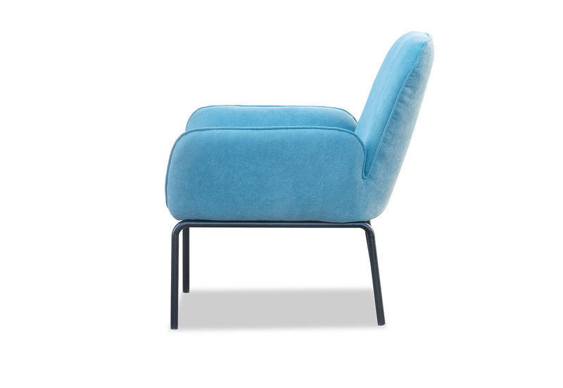 BUCKLEY ACCENT CHAIR BLUE
