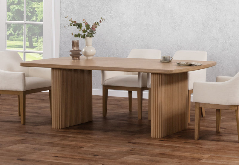 MIRAN 2100 DINING TABLE NATURAL
