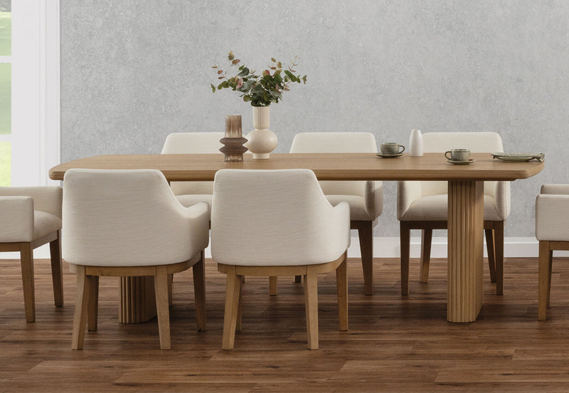 MIRAN 2400 DINING TABLE NATURAL