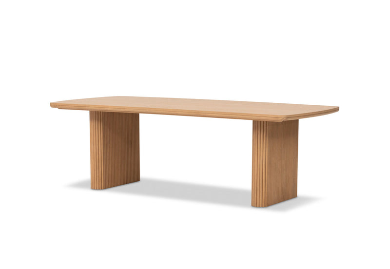 MIRAN 2400 DINING TABLE NATURAL