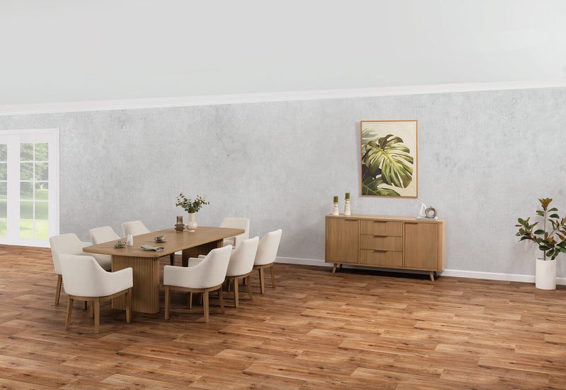 MIRAN 2400 DINING TABLE NATURAL