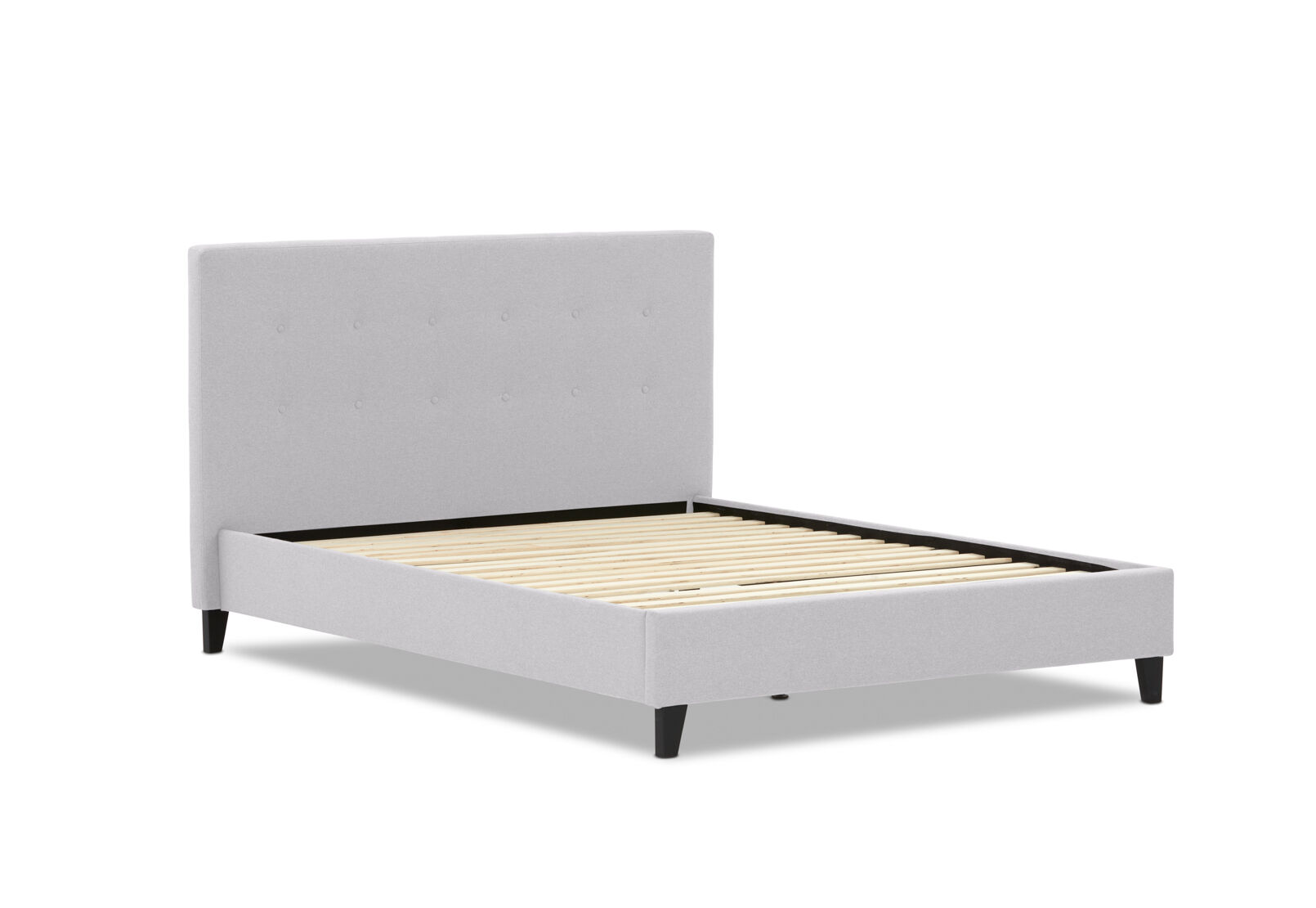 JESSALYN KING BED LIGHT GREY