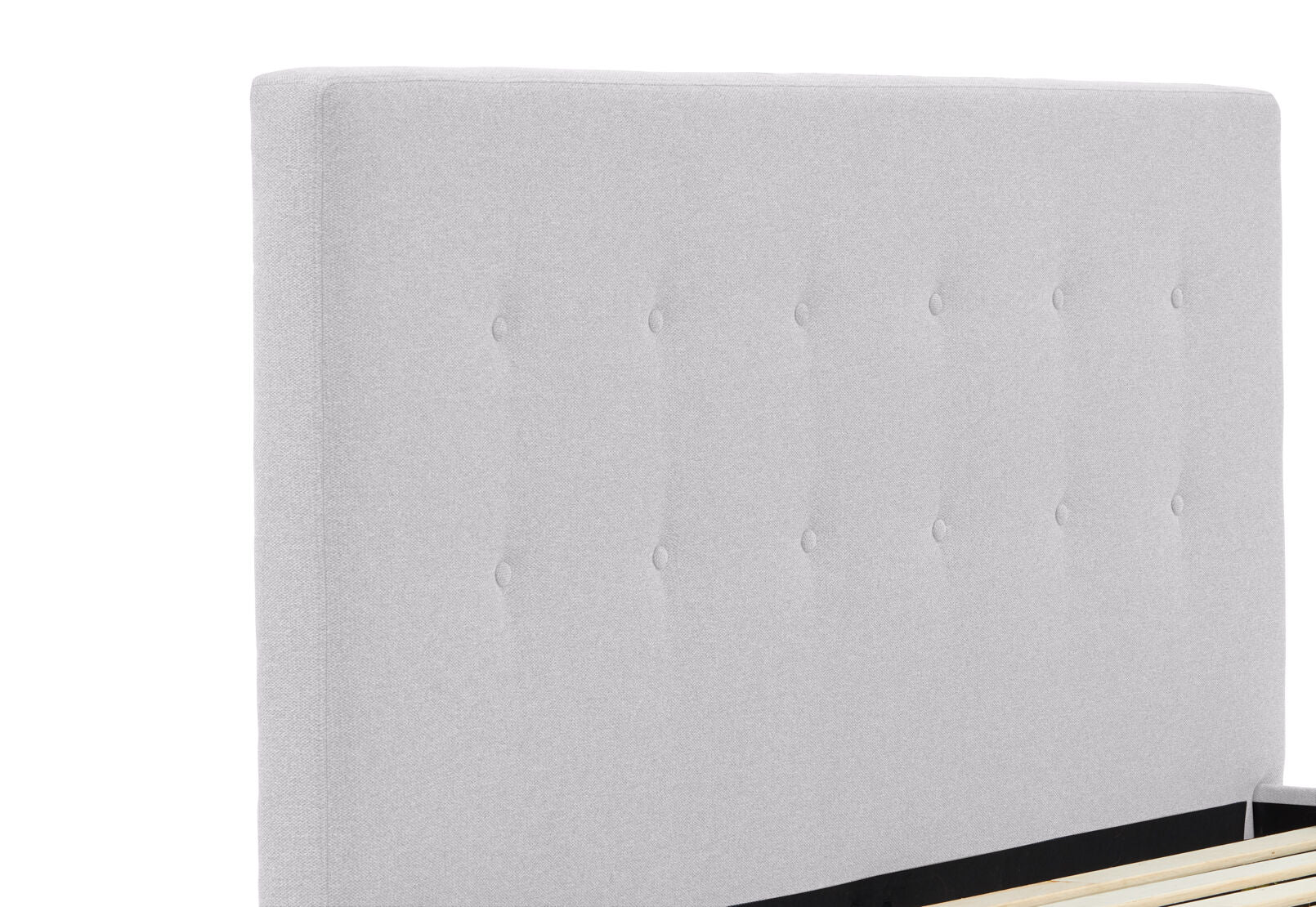 JESSALYN KING BED LIGHT GREY